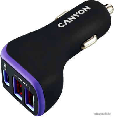 Купить автомобильное зарядное canyon cne-cca08pu в интернет-магазине X-core.by