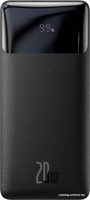 Купить внешний аккумулятор baseus bipow fast charge power bank 20w 20000mah (черный) в интернет-магазине X-core.by
