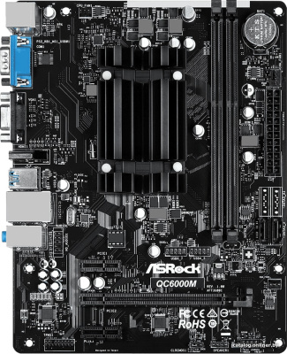 Материнская плата ASRock QC6000M  купить в интернет-магазине X-core.by