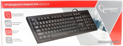 Купить клавиатура gembird kb-8354u-bl в интернет-магазине X-core.by