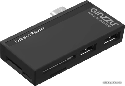 Купить карт-ридер ginzzu gr-562ub в интернет-магазине X-core.by