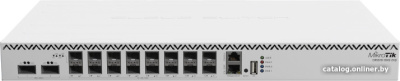 Купить управляемый коммутатор 3-го уровня mikrotik crs518-16xs-2xq-rm в интернет-магазине X-core.by