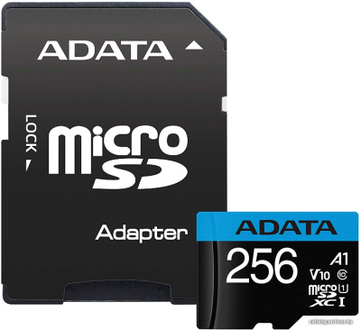 Купить карта памяти a-data premier ausdx256guicl10a1-ra1 microsdxc 256gb (с адаптером) в интернет-магазине X-core.by