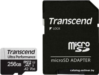 Купить карта памяти transcend microsdxc 340s 256gb (с адаптером) в интернет-магазине X-core.by