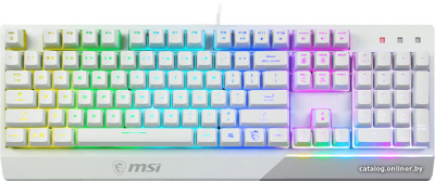 Купить клавиатура msi vigor gk30 (белый) в интернет-магазине X-core.by