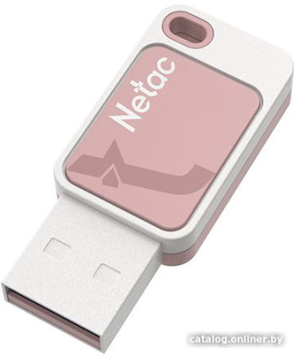 USB Flash Netac UA31 USB 2.0 32GB (розовый)  купить в интернет-магазине X-core.by