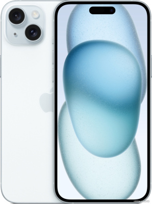 Купить смартфон apple iphone 15 plus 256gb (голубой) в интернет-магазине X-core.by