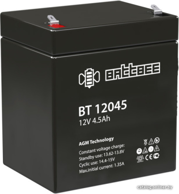 Купить аккумулятор для ибп battbee bt 12045 (12в/4.5ач) в интернет-магазине X-core.by