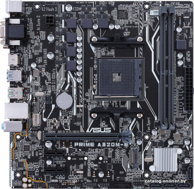 Материнская плата ASUS Prime A320M-E  купить в интернет-магазине X-core.by