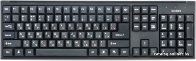 Купить клавиатура sven standard 303 black ps/2 в интернет-магазине X-core.by