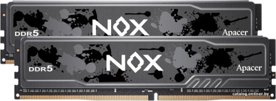 Оперативная память Apacer NOX 2x16ГБ DDR5 5600 МГц AH5U32G56C522MBAA-2  купить в интернет-магазине X-core.by