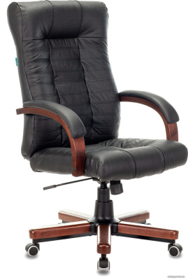 Купить кресло бюрократ kb-10walnut/b/leath (черный) в интернет-магазине X-core.by