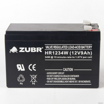Купить аккумулятор для ибп zubr hr1234w 12v9ah в интернет-магазине X-core.by