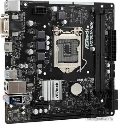 Материнская плата ASRock H310CM-HDV  купить в интернет-магазине X-core.by