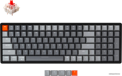 Купить клавиатура keychron k4 v2 rgb k4-c1-ru (gateron g pro red) в интернет-магазине X-core.by
