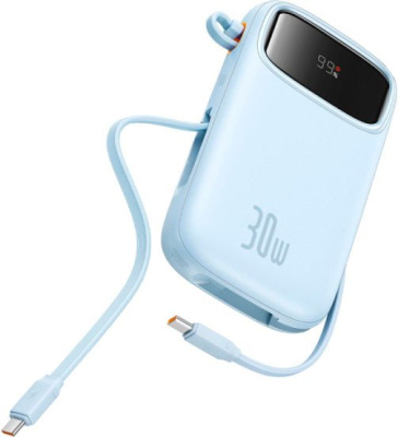 Купить внешний аккумулятор baseus qpow 2 power bank 20000mah (голубой) в интернет-магазине X-core.by