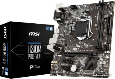 Материнская плата MSI H310M PRO-VDH  купить в интернет-магазине X-core.by