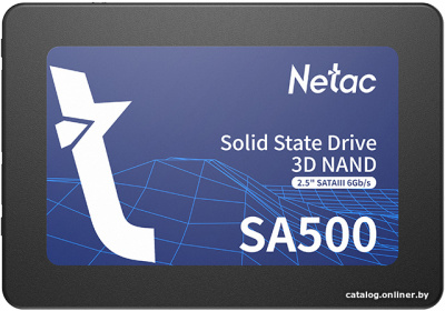 SSD Netac SA500 256GB NT01SA500-256-S3X  купить в интернет-магазине X-core.by