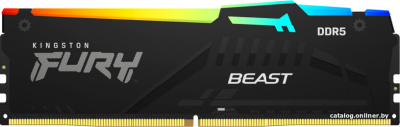 Оперативная память Kingston FURY Beast RGB 32ГБ DDR5 5200 МГц KF552C40BBA-32  купить в интернет-магазине X-core.by