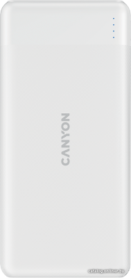 Купить внешний аккумулятор canyon pb-109 10000mah (белый) в интернет-магазине X-core.by