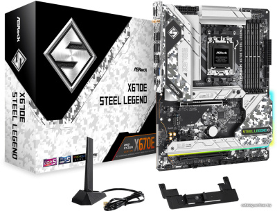 Материнская плата ASRock X670E Steel Legend  купить в интернет-магазине X-core.by
