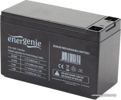 Купить аккумулятор для ибп gembird bat-12v7ah в интернет-магазине X-core.by