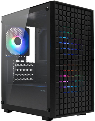Корпус XASTRA A306M 3FRGB (черный)  купить в интернет-магазине X-core.by