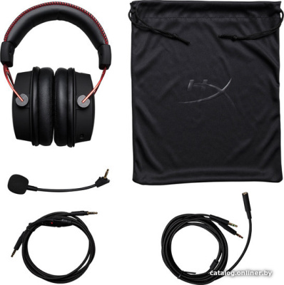 Купить наушники hyperx cloud alpha (черный/красный) в интернет-магазине X-core.by