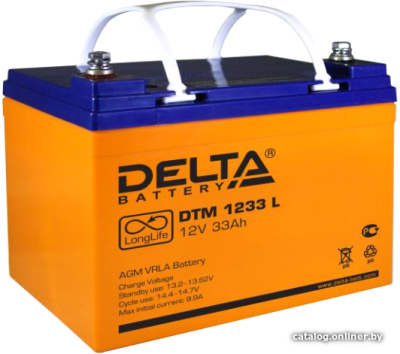 Купить аккумулятор для ибп delta dtm 1233 l (12в/33 а·ч) в интернет-магазине X-core.by