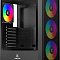 Корпус XASTRA A301 4FRGB (черный)  купить в интернет-магазине X-core.by