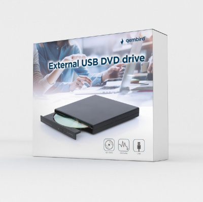 Оптический привод Gembird DVD-USB-04  купить в интернет-магазине X-core.by