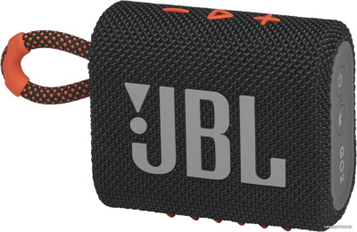 Купить беспроводная колонка jbl go 3 (черный/оранжевый) в интернет-магазине X-core.by