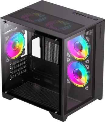 Корпус GameMax Infinity Mini BK (черный)  купить в интернет-магазине X-core.by