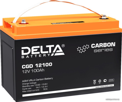 Купить аккумулятор для ибп delta cgd 12100 (12в/100 а·ч) в интернет-магазине X-core.by