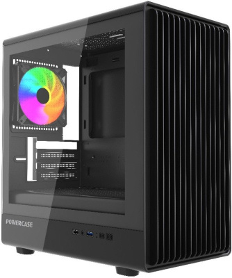 Корпус Powercase Mistral Micro C4B CMMCB-A4  купить в интернет-магазине X-core.by
