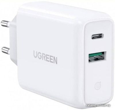 Купить сетевое зарядное ugreen cd170 60468 (белый) в интернет-магазине X-core.by