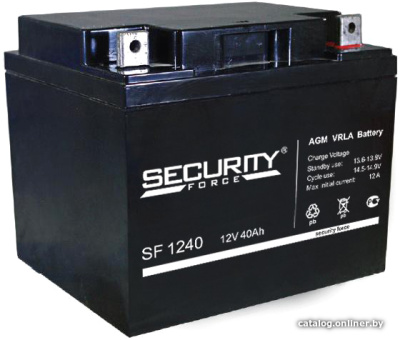 Купить аккумулятор для ибп security force sf 1240 (12в/40 а·ч) в интернет-магазине X-core.by