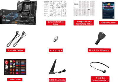 Материнская плата MSI X870 Gaming Plus WiFi  купить в интернет-магазине X-core.by