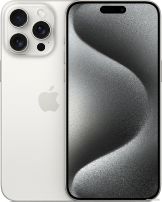 Купить смартфон apple iphone 15 pro max dual sim 256gb (белый титан) в интернет-магазине X-core.by