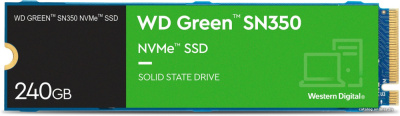 SSD WD Green SN350 240GB WDS240G2G0C  купить в интернет-магазине X-core.by