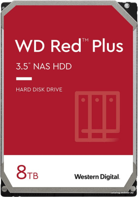 Жесткий диск WD Red Plus 8TB WD80EFZZ купить в интернет-магазине X-core.by