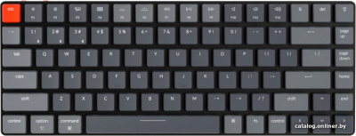 Купить клавиатура keychron k3 v2 white led k3-d3 (keychron low profile optical brown, ru) в интернет-магазине X-core.by