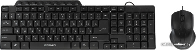 Купить клавиатура + мышь crownmicro cmmk-520b в интернет-магазине X-core.by