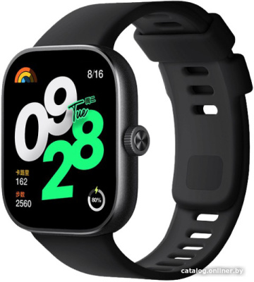 Купить умные часы xiaomi redmi watch 4 (черный, международная версия) в интернет-магазине X-core.by