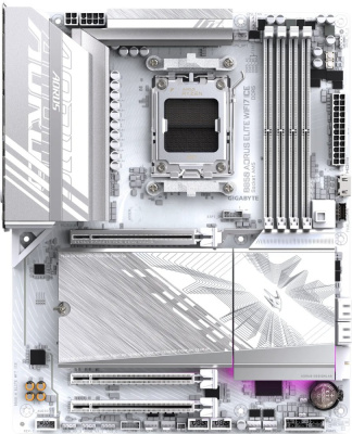 Материнская плата Gigabyte B850 Aorus Elite WiFi7 Ice (rev. 1.1)  купить в интернет-магазине X-core.by