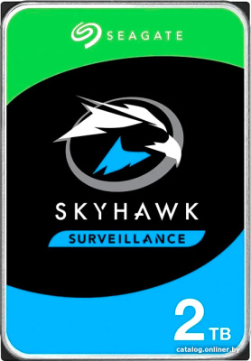 Жесткий диск Seagate Skyhawk Surveillance 2TB ST2000VX017 купить в интернет-магазине X-core.by