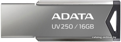 USB Flash A-Data UV250 16GB (серебристый)  купить в интернет-магазине X-core.by