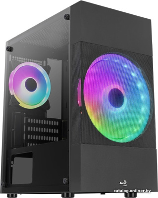 Корпус AeroCool Atomic Lite-G-BK-V2  купить в интернет-магазине X-core.by