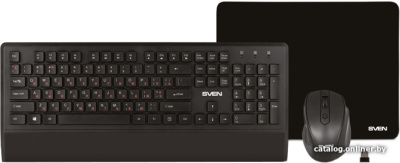 Купить клавиатура + мышь с ковриком sven kb-c3800w в интернет-магазине X-core.by