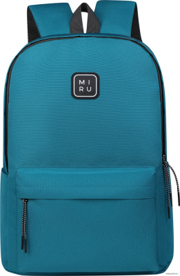 Купить городской рюкзак miru city backpack 15.6 (изумрудно-синий) в интернет-магазине X-core.by